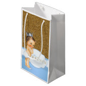Prince Baby Borrel Klein Cadeauzakje (Voorkant Gekanteld)