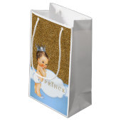 Prince Baby Borrel Klein Cadeauzakje (Achterkant Gekanteld)