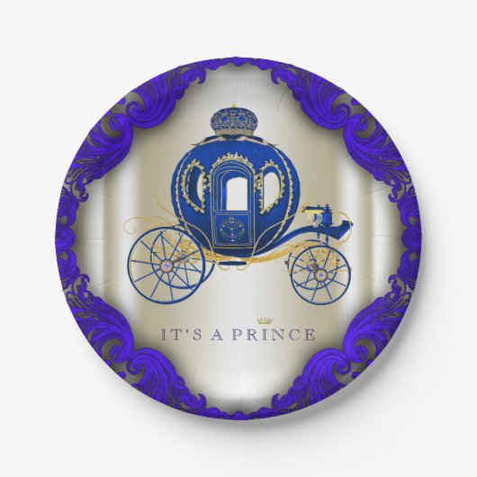 Prince Baby Borrel Papieren Bordje (Voorkant)