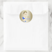 Prince Baby Borrel Ronde Sticker (Tas)