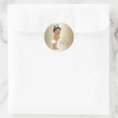 Prince Baby Borrel Ronde Sticker (Tas)