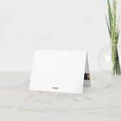 Prince Baby shower bedankkaarten Bedankkaart (Achterkant)