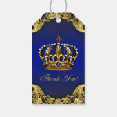Prince Baby shower Cadeaulabel (Achterkant)