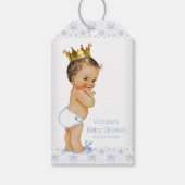Prince Baby shower Cadeaulabel (Voorkant)