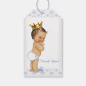 Prince Baby shower Cadeaulabel (Achterkant)