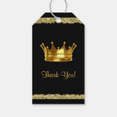 Prince Baby shower Cadeaulabel (Achterkant)