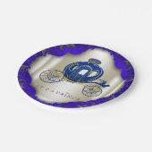 Prince Baby shower Papieren Bordje (Gekanteld)