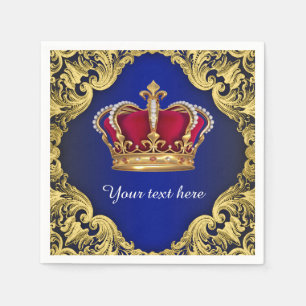 Prince Baby Shower Servetten