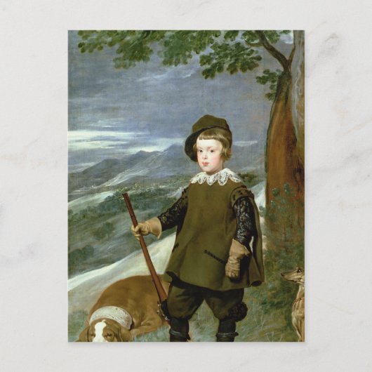 Prince Balthasar Carlos Briefkaart (Voorkant)