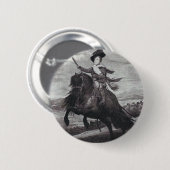 Prince Balthasar over Horseback door Velazque Ronde Button 5,7 Cm (Voorkant /achterkant)