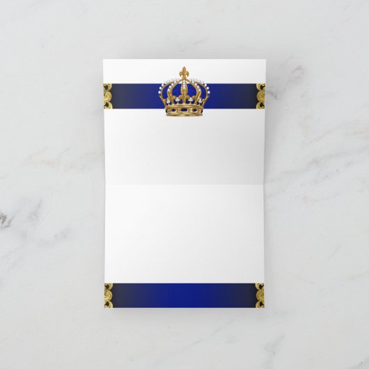 Prince bedankt kaarten (Binnen)