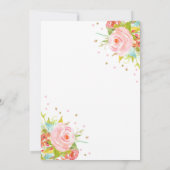 Prince Birthday Invitation Gold Princess Catle Kaart (Achterkant)