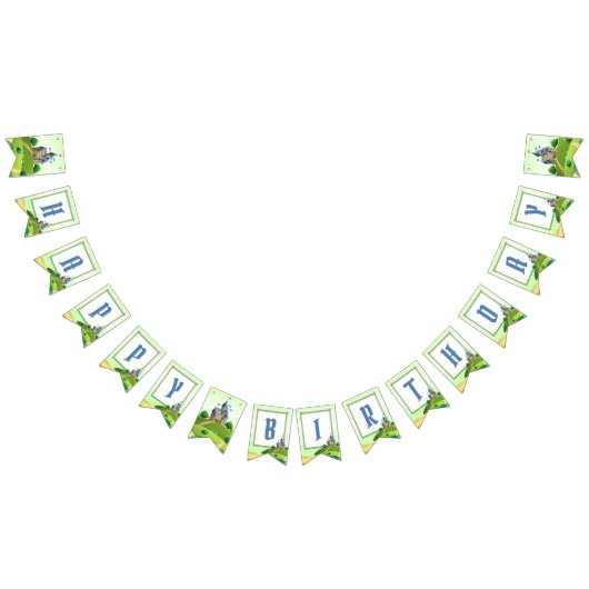 Prince Birthday Party Vlaggetjes (Alle)