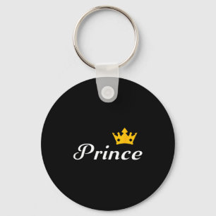 Prince Boys Mannen Familie Matching Valentijnsdag Sleutelhanger