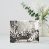 Prince Charles Edward en de hooglanders Briefkaart (Staand voorkant)