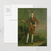 Prince Charles Edward Stuart Briefkaart (Voorkant / Achterkant)