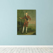 Prince Charles Edward Stuart Canvas Afdruk (Insitu (Houten vloer))