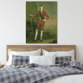 Prince Charles Edward Stuart Canvas Afdruk (Insitu (Slaapkamer))