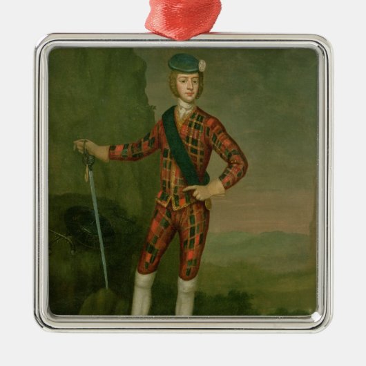 Prince Charles Edward Stuart Metalen Ornament (Voorkant)