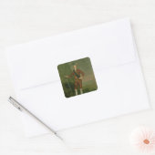 Prince Charles Edward Stuart Vierkante Sticker (Envelop)