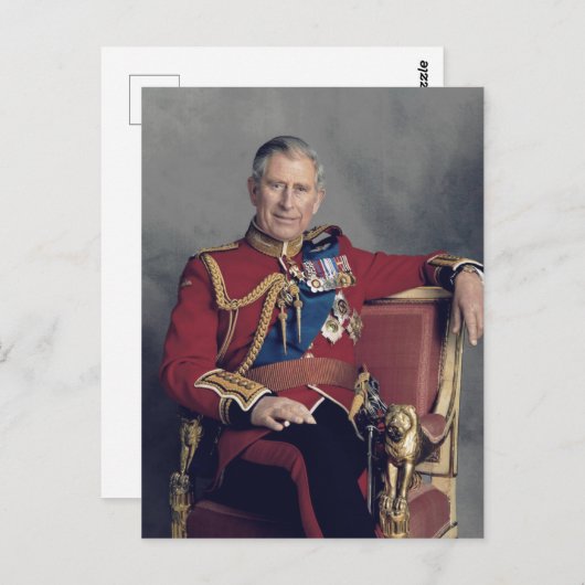 Prince Charles III 2018 Briefkaart (Voorkant / Achterkant)