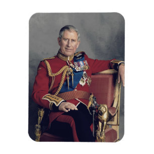 Prince Charles III 2018 Magneet