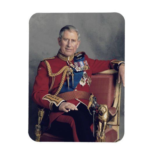 Prince Charles III 2018 Magneet (Verticaal)