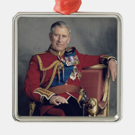 Prince Charles III 2018 Metalen Ornament
