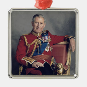 Prince Charles III 2018 Metalen Ornament