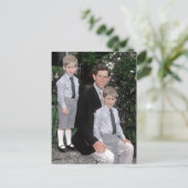 Prince Charles met jonge zonen Briefkaart (Staand voorkant)