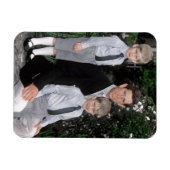 Prince Charles met jonge zonen Magneet (Horizontaal)