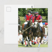 Prince Charles William Harry polo Briefkaart (Voorkant / Achterkant)