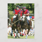 Prince Charles William Harry polo Briefkaart (Voorkant)