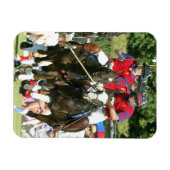 Prince Charles William Harry polo Magneet (Horizontaal)