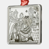 Prince Charles's Welcome Home uit Spanje, 1623 Metalen Ornament (Links)