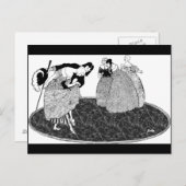 Prince Charming  Assepoester Briefkaart (Voorkant / Achterkant)