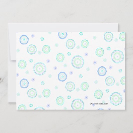 Prince Charming Birthday Party Invitation Kaart (Achterkant)