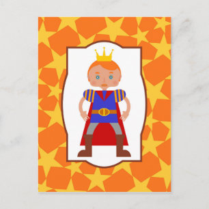Prince Charming Boy Birthday Party Briefkaart