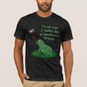 Prince Charming en Frog Funny T-shirt (Voorkant)