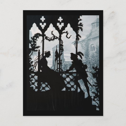 Prince Charming en Princess Briefkaart (Voorkant)