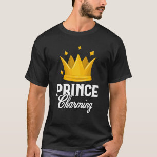 Prince Charming Fairy Tale Halloween Lazy Costuum T-shirt