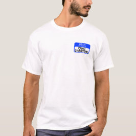 Prince Charming grappig makkelijk kostuum eerste d T-shirt