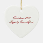 Prince Charming Keramisch Ornament (Achterkant)