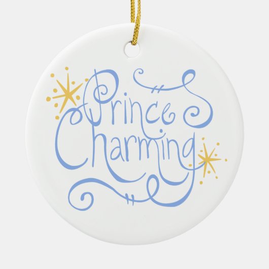 Prince Charming Keramisch Ornament (Voorkant)