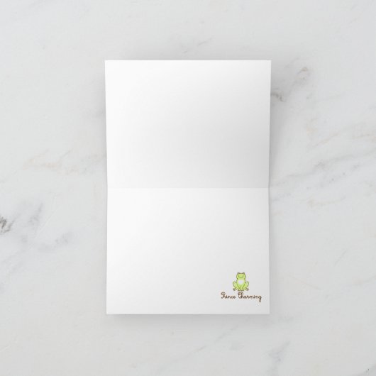 Prince Charming Notecards Bedankkaart (Binnen)