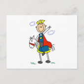 Prince Charming on Horse Briefkaart (Voorkant)