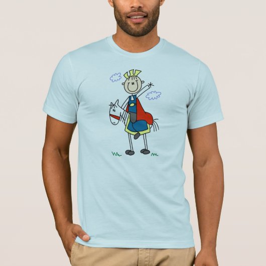 Prince Charming on Horse T-shirt (Voorkant)