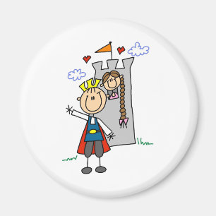 Prince Charming redt Rapunzel Magnet