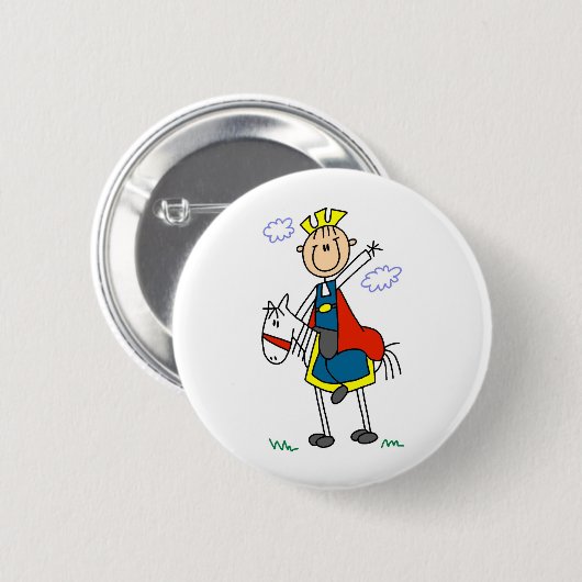 Prince Charming Ridt Z'n Button uit (Voorkant /achterkant)