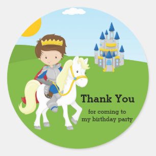 Prince Charming Ronde Sticker